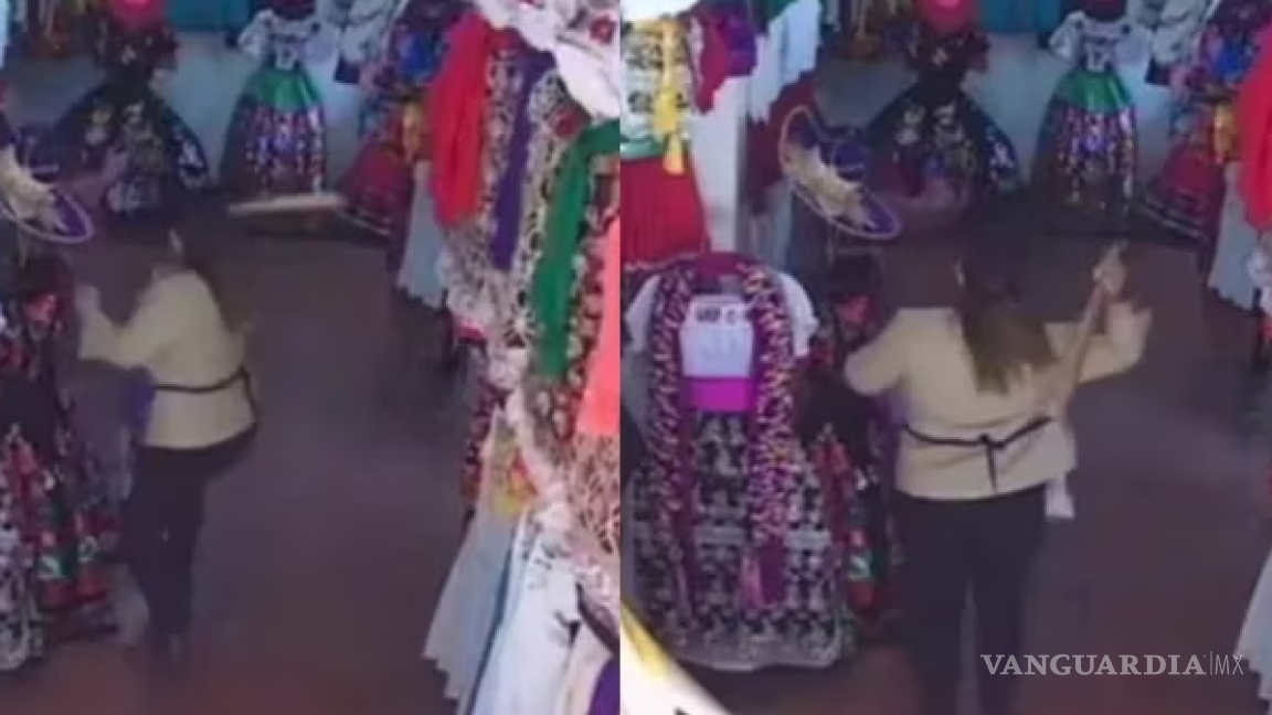 Mujer golpeó sin piedad a adulta mayor en un mercado de Michoacán (video)
