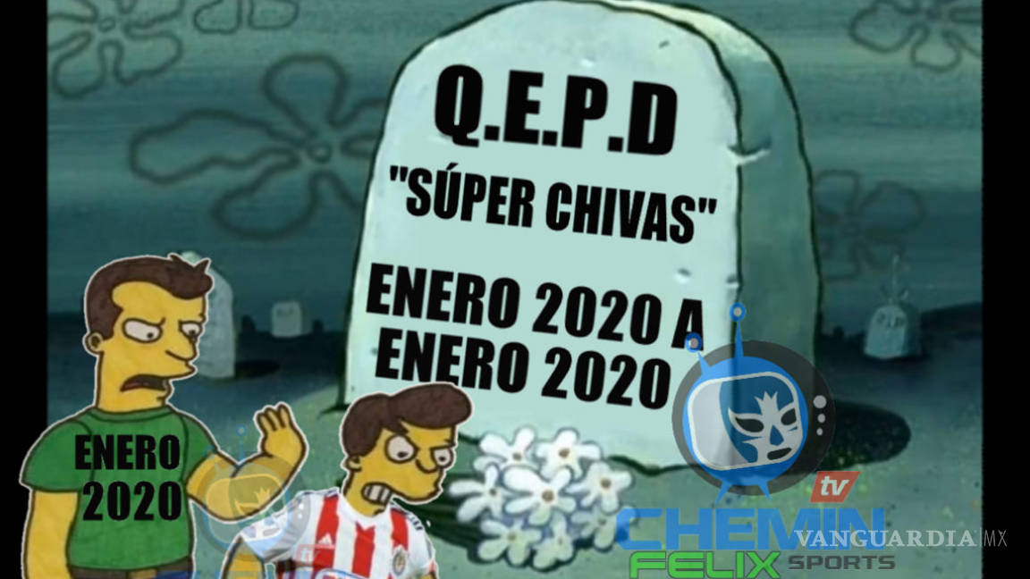 Los memes de la eliminación de las Chivas de la Copa MX
