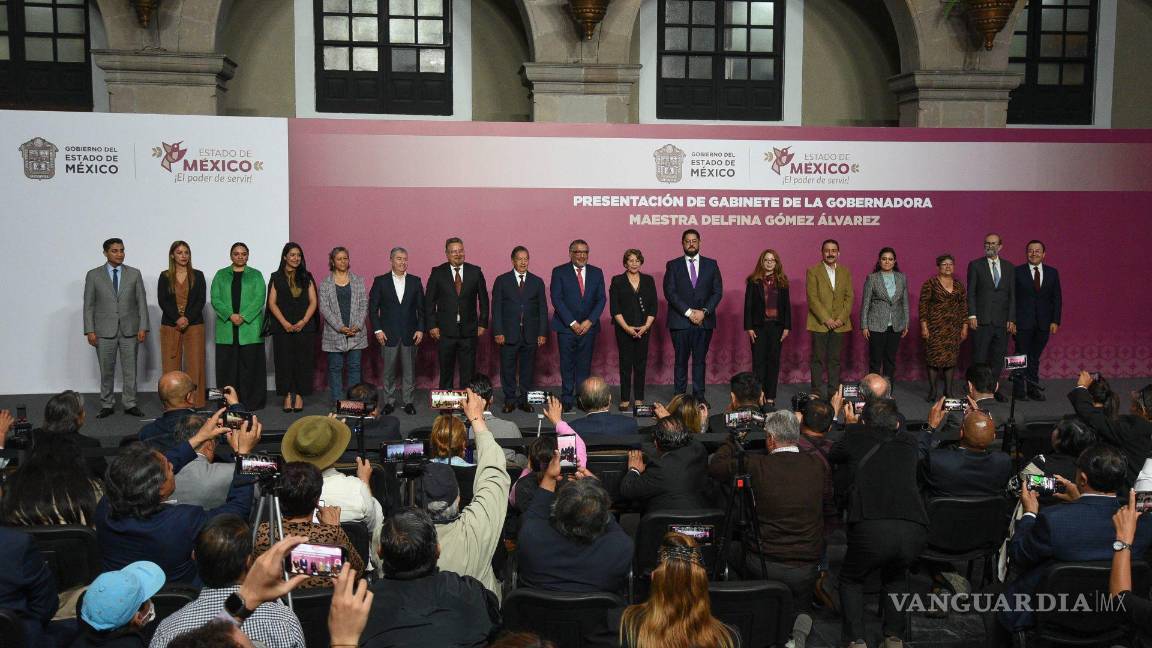 $!Integrantes del gabinete de Delfina Gómez Álvarez, Gobernadora Electa del Estado de México.