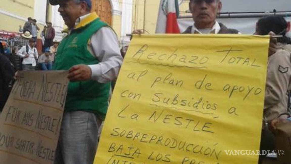 $!Nestlé responde a cafetaleros mexicanos, ni paga 6 pesos por kilo ni dejará de comprarles