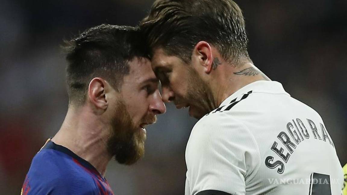 La agresión de Sergio Ramos a Messi que no fue sancionada en el Clásico