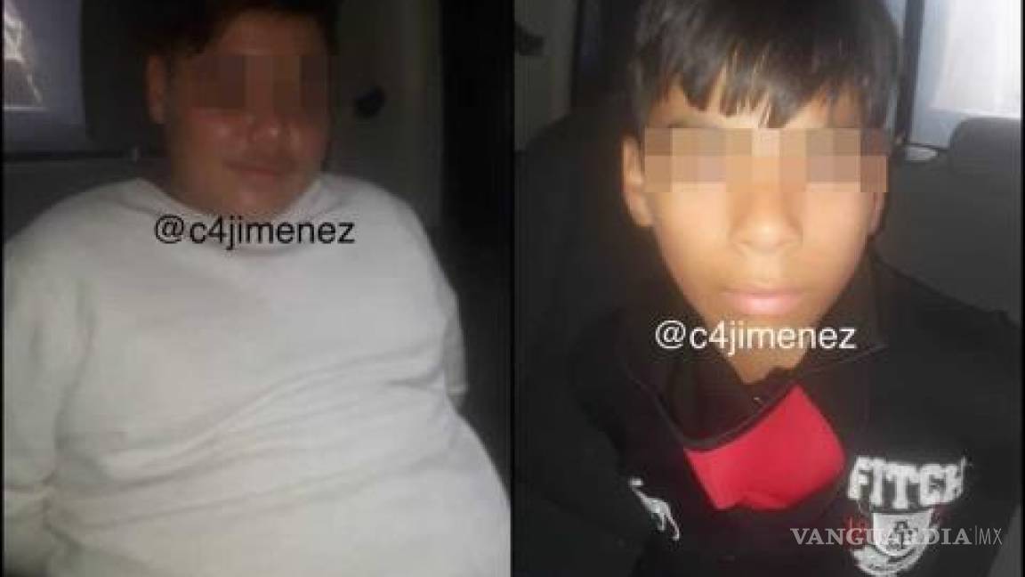 Niños asaltantes en la CDMX; detienen a Rolando y Damián... ¡de sólo 12 y 13 años!