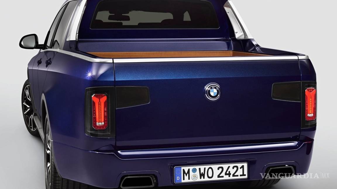 $!BMW alborota a sus fans con una pick-up concepto muy especial