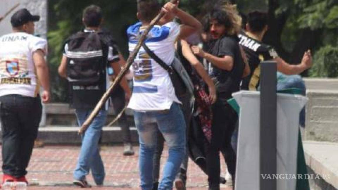 Policía Federal detiene a dos por agresión a estudiantes de la UNAM