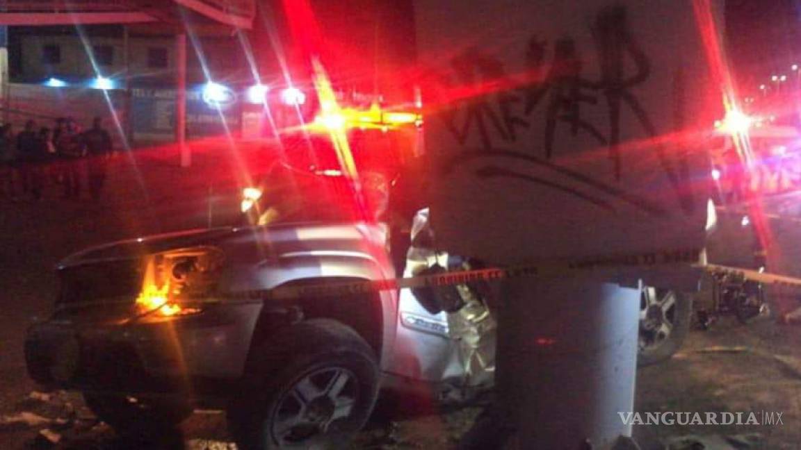 Muere acompañante del joven que murió en accidente vial en Torreón