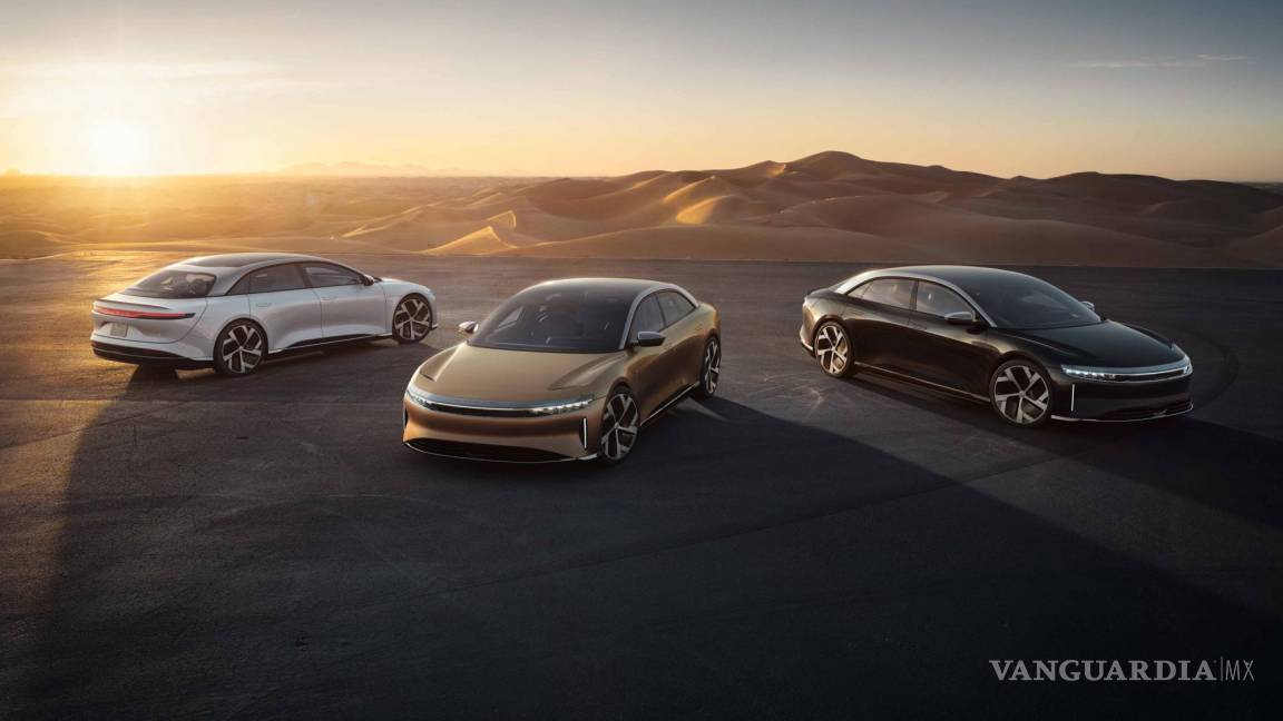Fabricante de autos eléctricos de lujo Lucid lanzará dos nuevas versiones del modelo Air