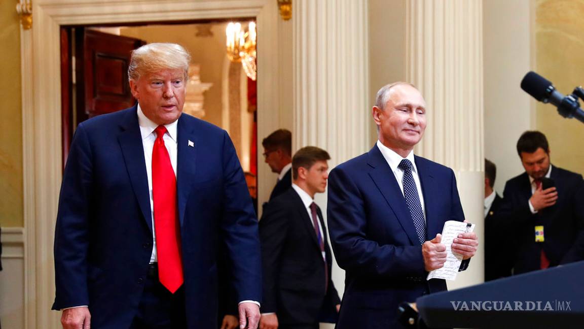 $!Donald Trump se reune con Vladimir Putin a solas por más de dos horas