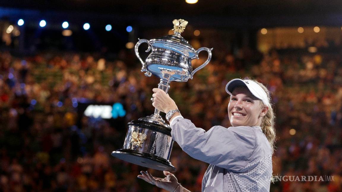 $!Así vivió Caroline Wozniacki su victoria en el Open de Australia