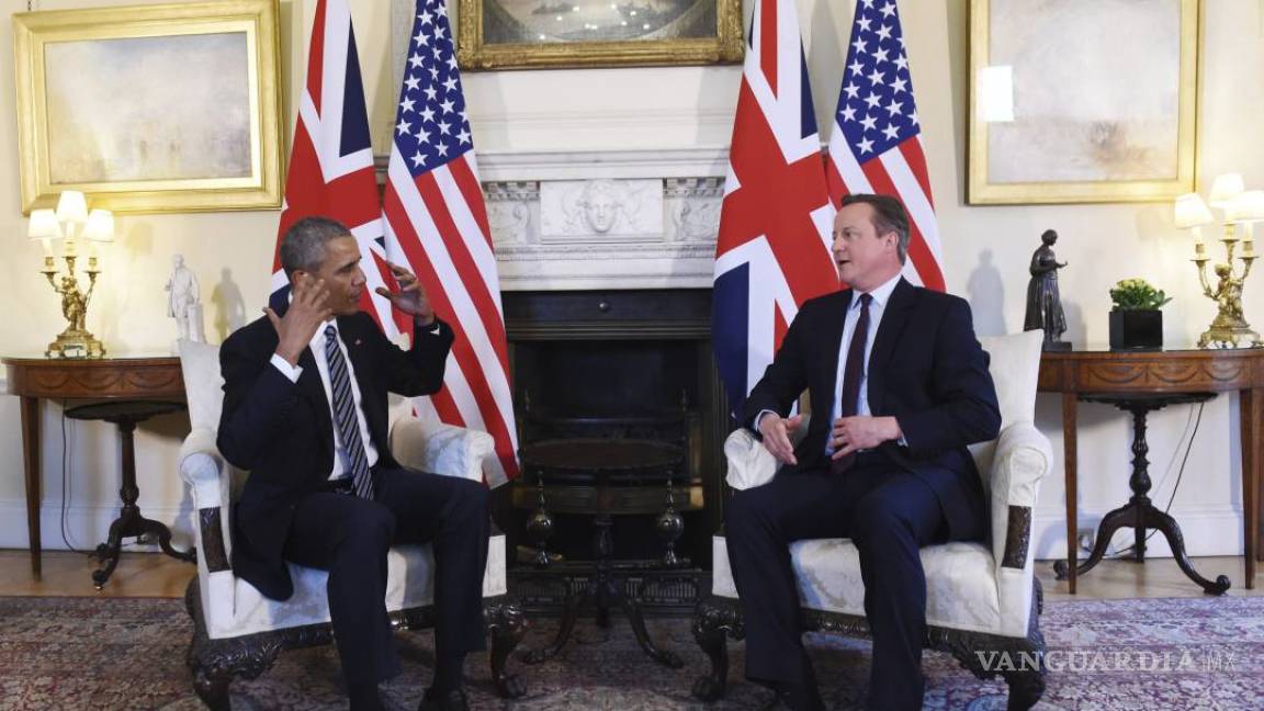 Abogan Cameron y Obama por permanencia del Reino Unido en la UE