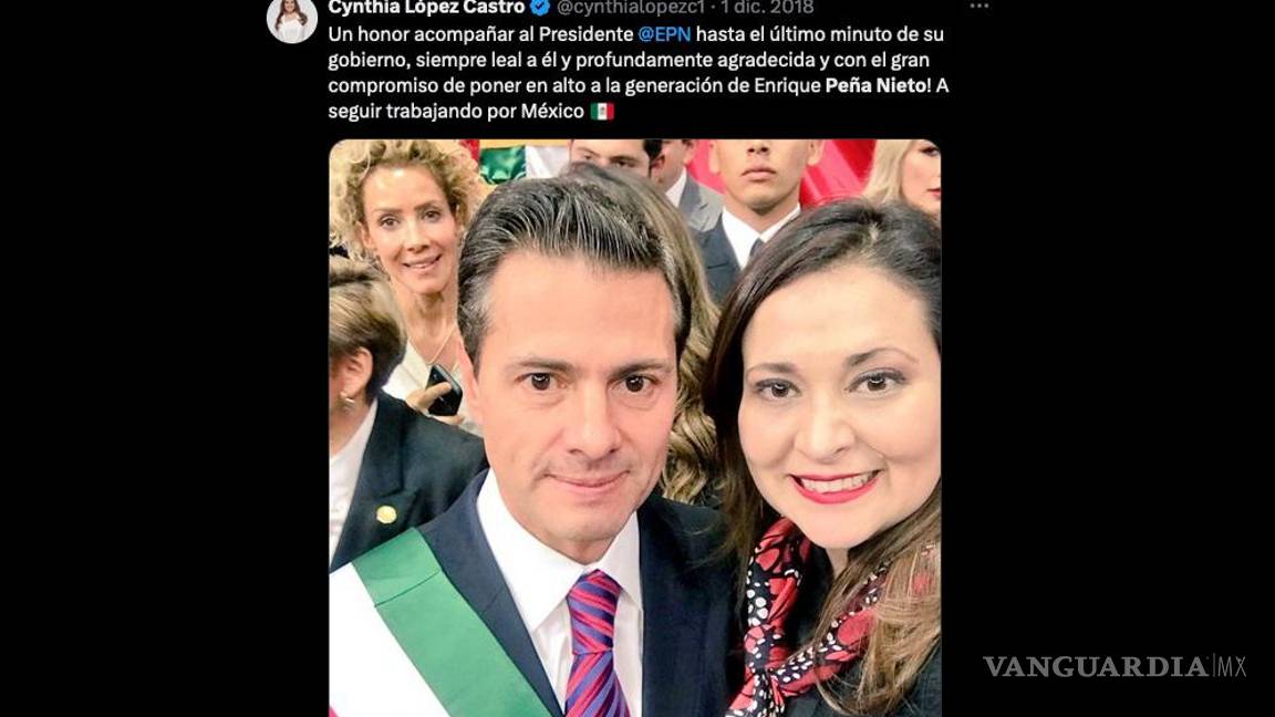 $!Se va con Morena diputada del PRI ‘leal’ a Peña Nieto y crítica de AMLO