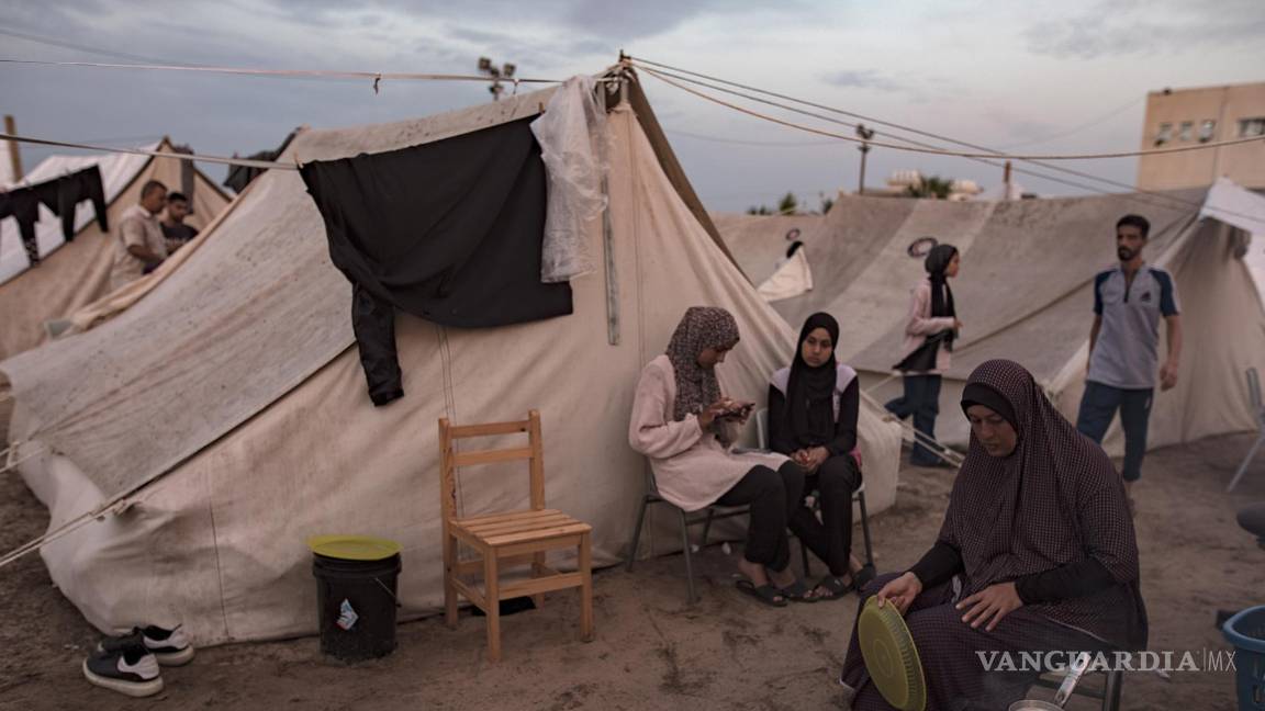 $!Por el momento, miles de palestinos sobreviven en campos de refugiados como el de Khan Younis.