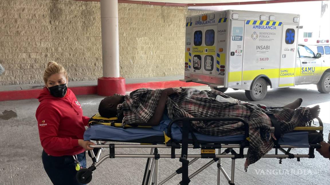 Se descarrila tren en Ramos Arizpe, reportan un migrante herido