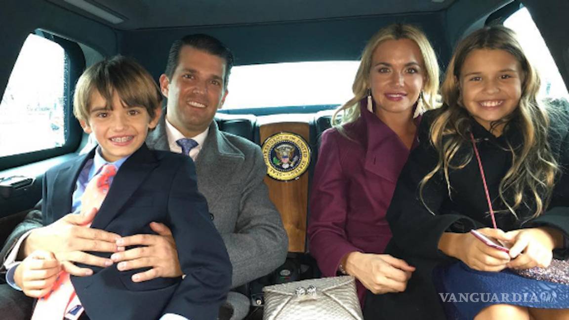 $!Así disfrutó la familia de Trump su llegada a la Casa Blanca