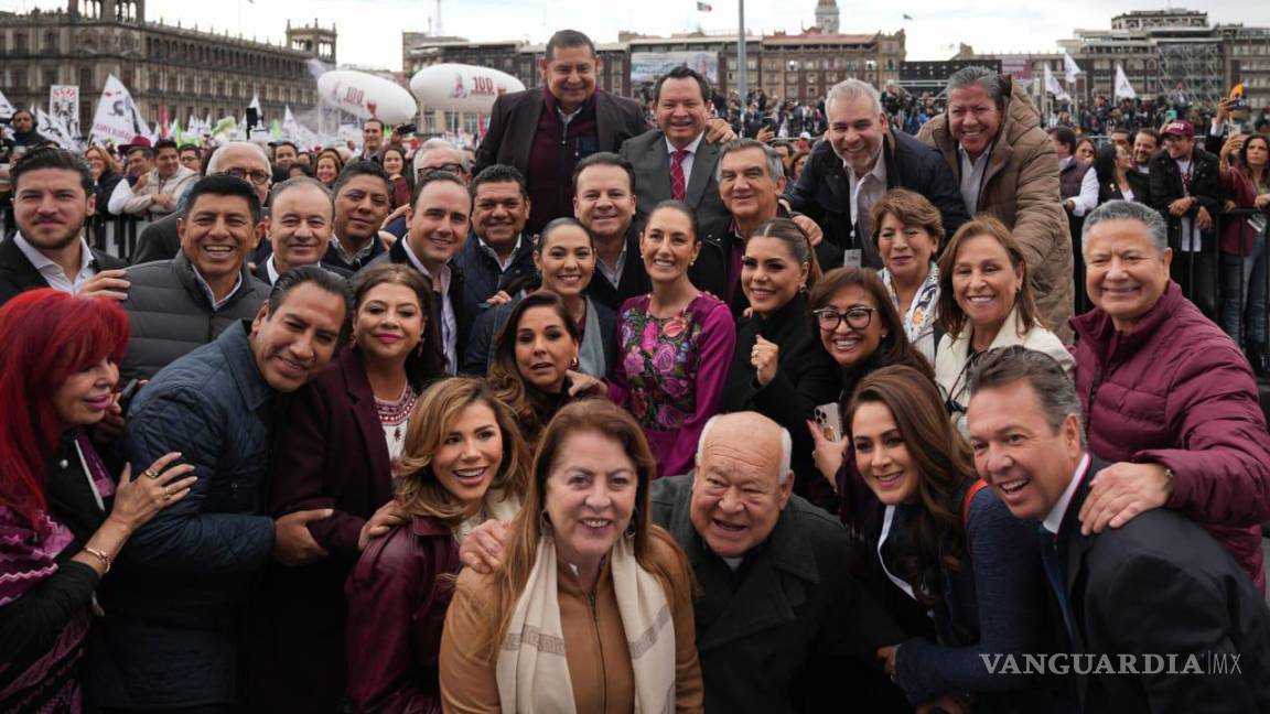 Anuncia Claudia Sheinbaum proyectos para Coahuila; destaca Manolo Jiménez trabajo en equipo