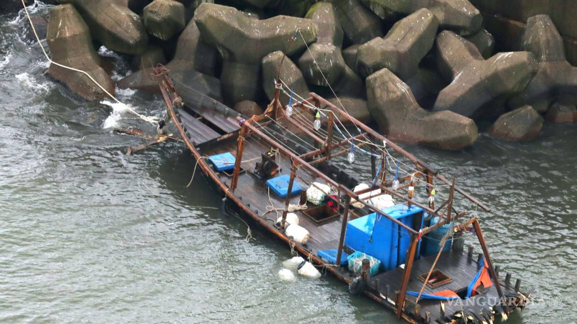 Alertan en Japón por barcos norcoreanos, varios con cadáveres