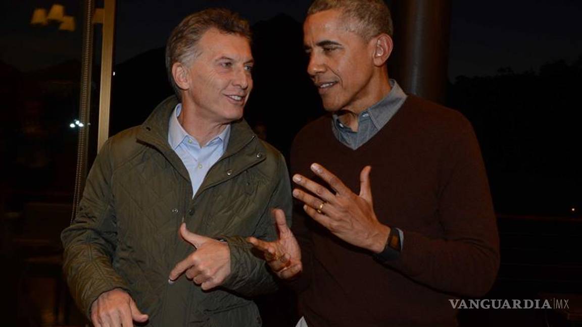 $!Entre abrazos y risas, Macri y Obama se despiden
