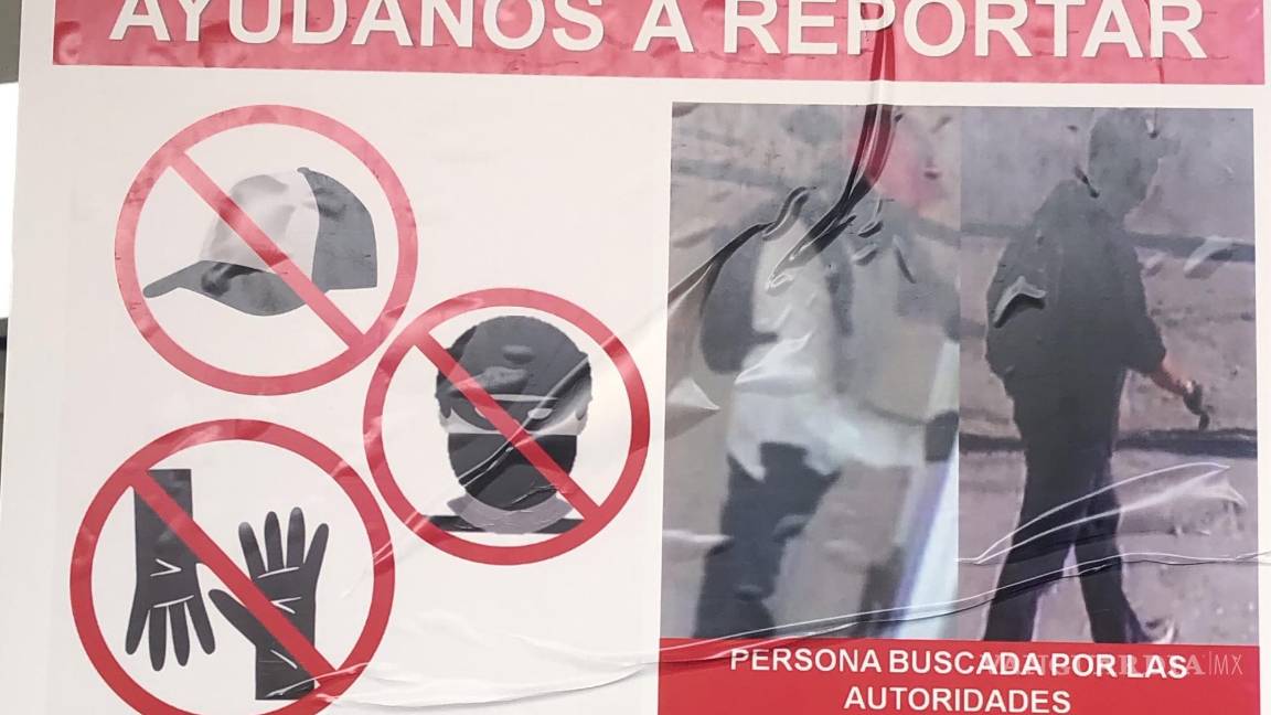 $!¿El muro de la vergüenza? en centro de Saltillo, locatarios exhiben a ladrones y asaltantes