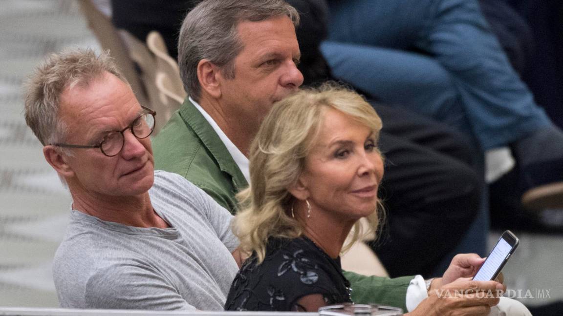 $!Recibe el papa Francisco a Sting y a su mujer Trudie Styler en el Vaticano