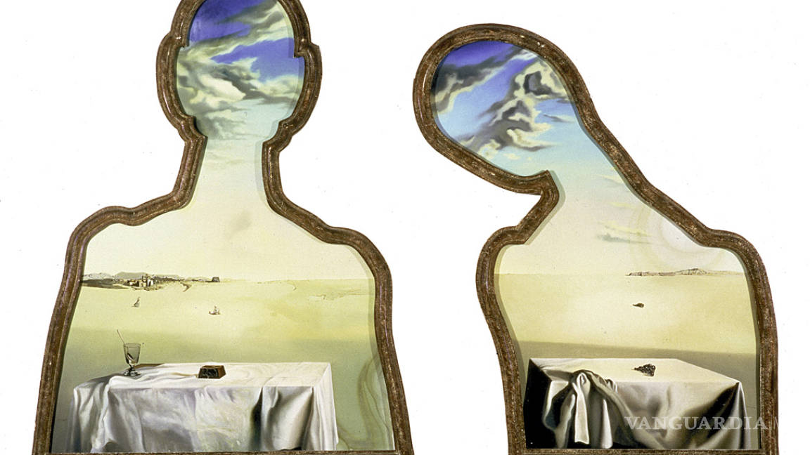 &quot;Couple aux têtes pleines de nuages” de Salvador Dalí será subastada en en Londres