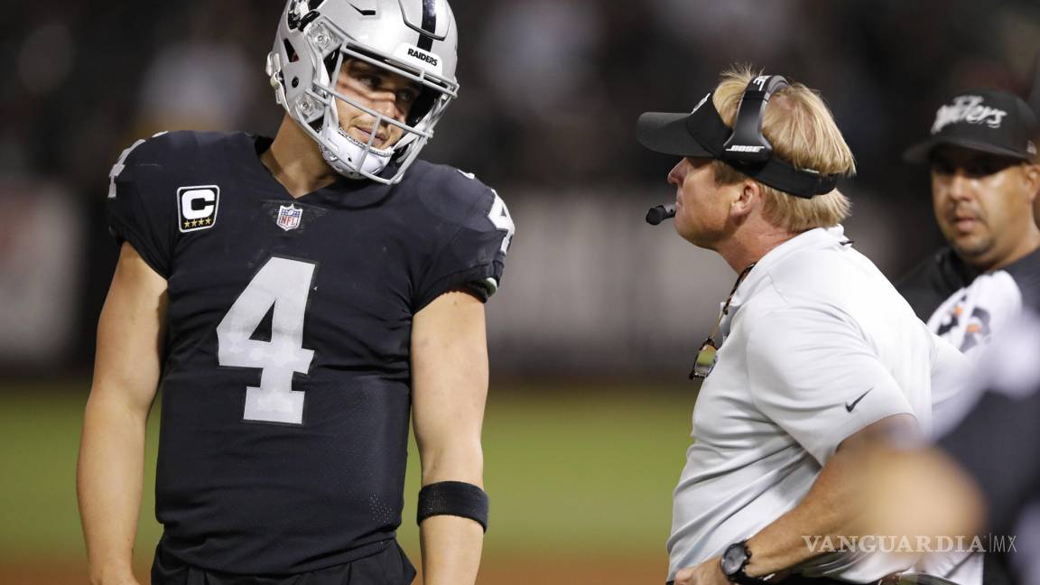 $!Los problemas tras vestidores en los Raiders podrían llevarlos a un desastroso final de Temporada