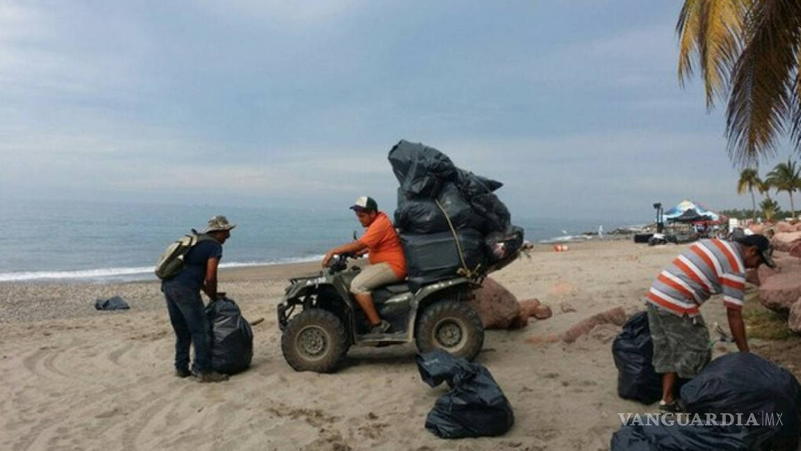 Turistas dejan 700 toneladas de basura en Puerto Vallarta