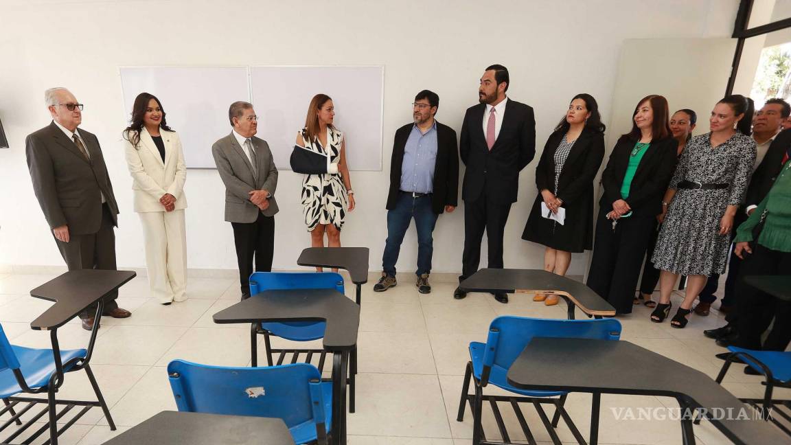 Inauguran primera etapa del Edificio de Posgrado en Facultad de la UAdeC Unidad Saltillo