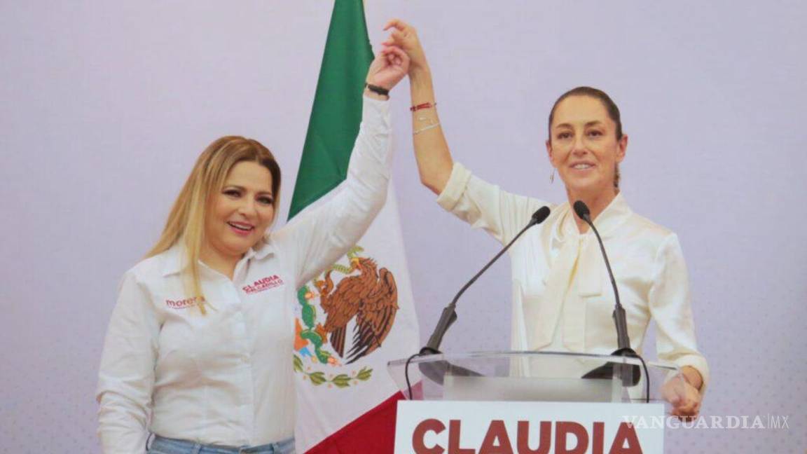 $!Claudia Sheinbaum junto a la candidata de Morena por Jalisco, Claudia Delgadillo