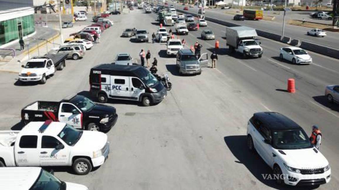 En marcha operativos en Piedras Negras para detectar vehículos que circulan de manera ilegal