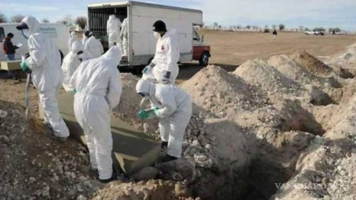 Coahuila: investigan como muertes violentas 90% de exhumaciones de fosas comunes