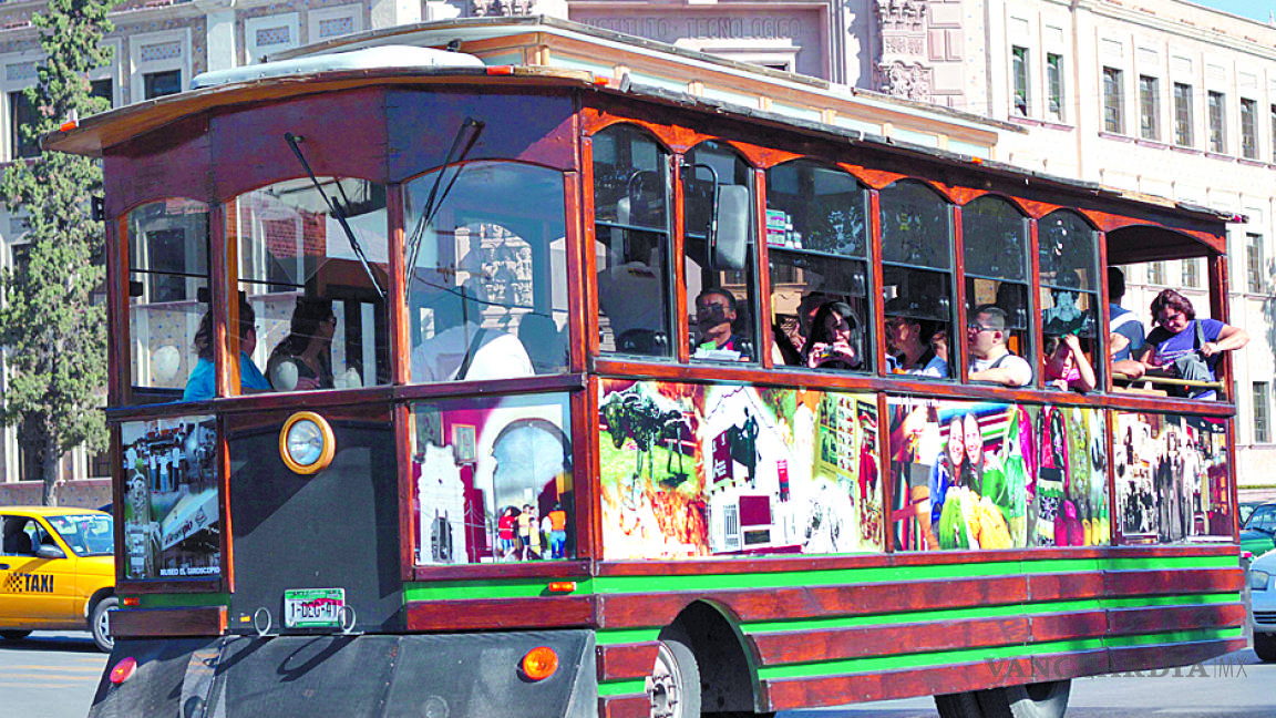 Invitan a recorrer el histórico Saltillo en tranvía en Semana Santa