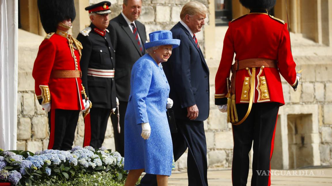 Trump tendrá que respetar normas en visita a la reina