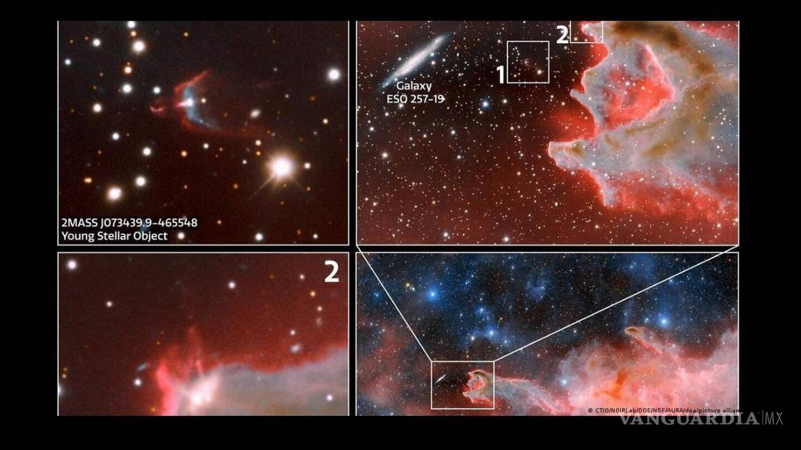$!La ‘mano de Dios’ se dejó ver en la Vía Láctea