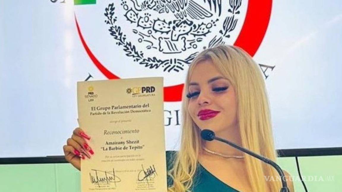 $!En agosto el Senado le dio un reconocimiento