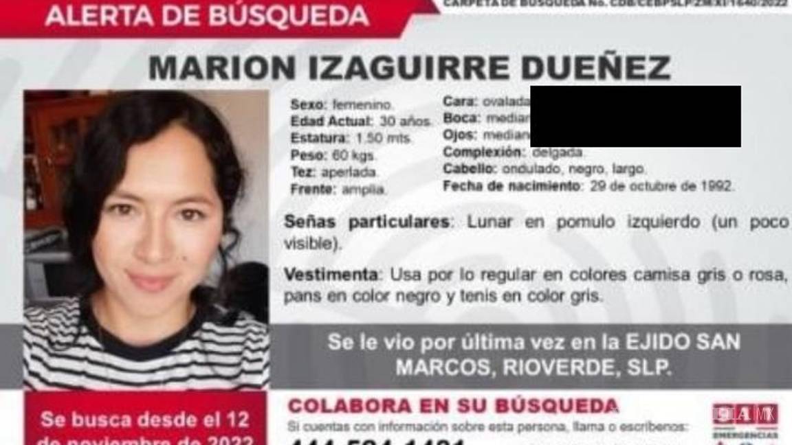$!Marion, otra víctima de feminicidio en SLP; salió a correr y la encontraron sin vida