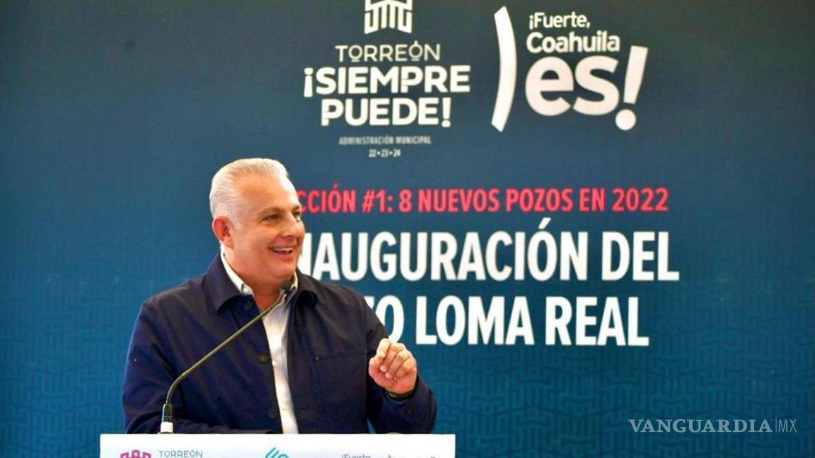 Inauguran en Torreón el quinto pozo de agua perforado durante esta administración