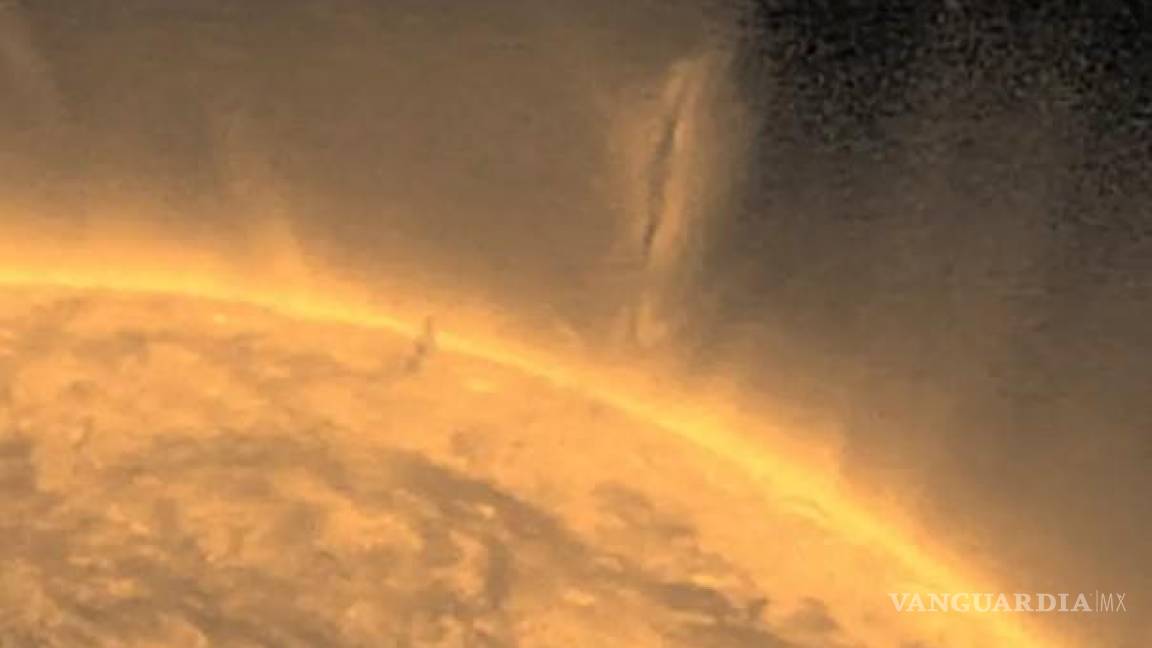 NASA detecta como un tornado solar ‘infernal’ entra en erupción