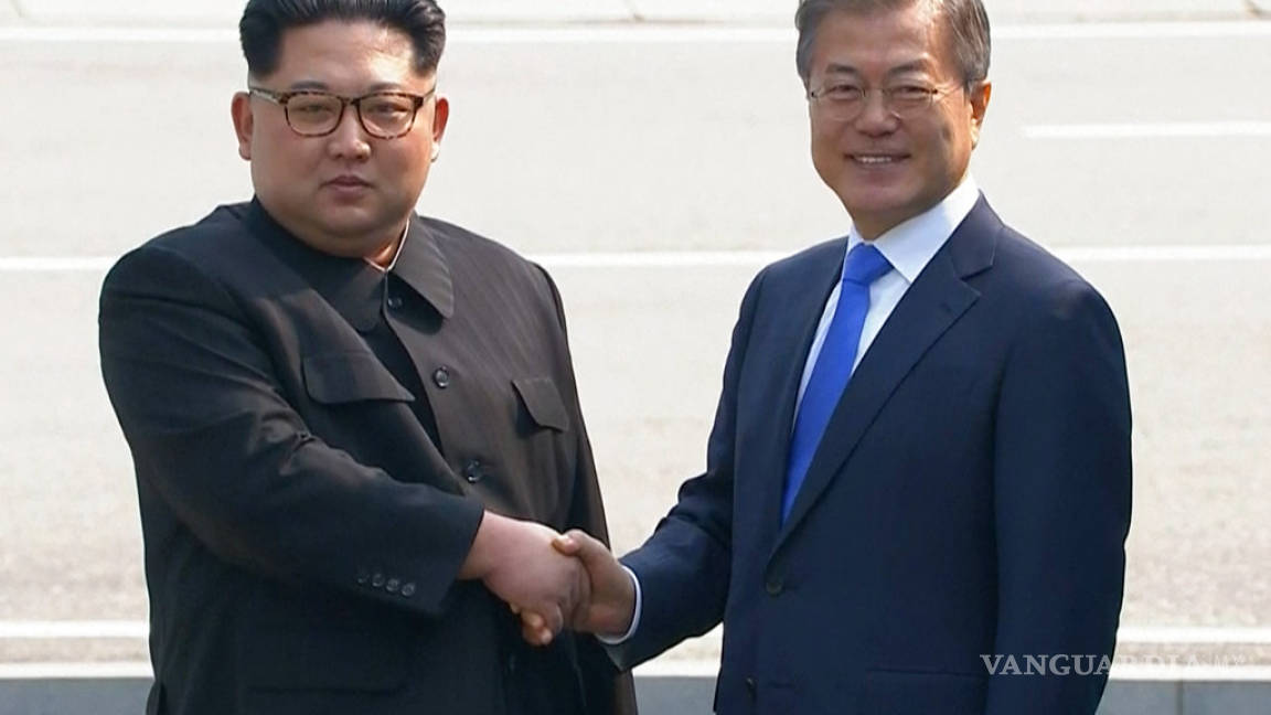 Histórico: Kim Jong-un cruza la frontera para cumbre de las dos Coreas