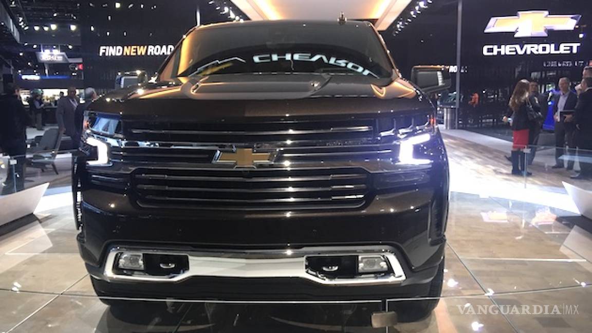 Chevrolet Silverado 2019 debuta en Detroit, con ocho versiones y nuevo motor diésel
