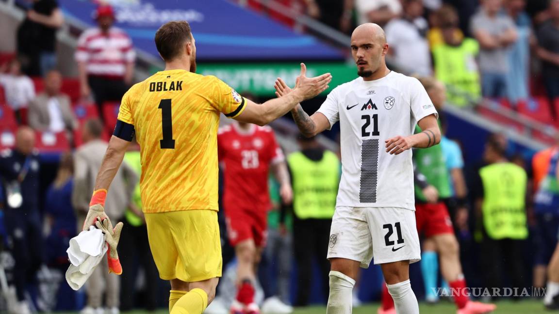 ¡Qué juego!: el primer empate de la Eurocopa es de Eslovenia y Dinamarca
