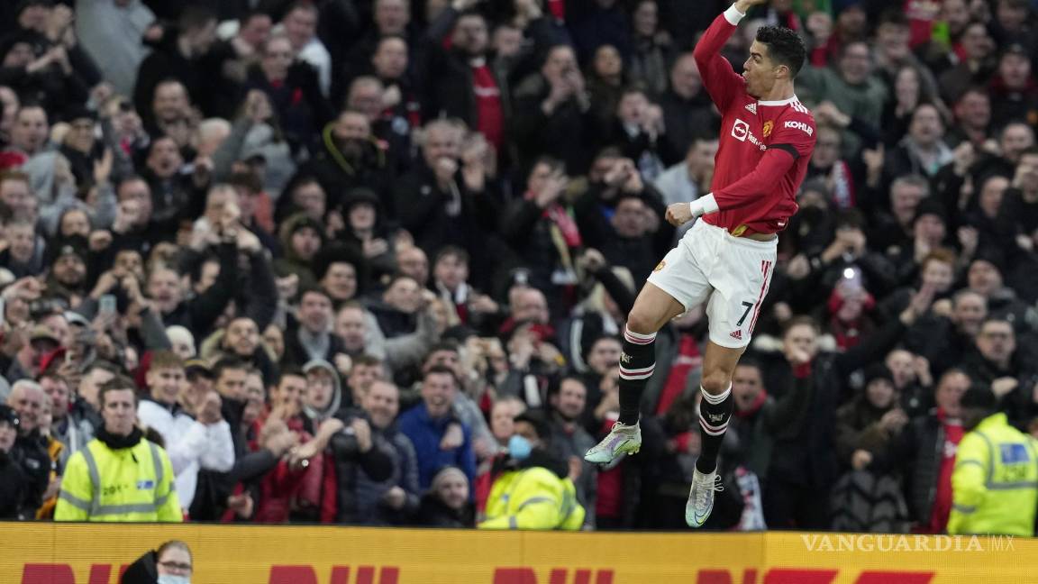 $!Cristiano vive su segunda etapa con los Red Devils, en la actual suma 18 goles.