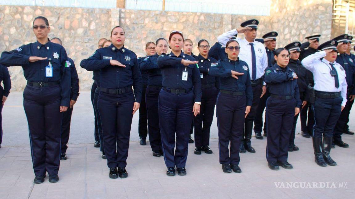 Resguardarán mujeres policías de Torreón la marcha del 8M en La Laguna