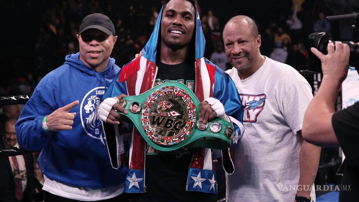 $!Jermall Charlo posible rival de Canelo en 2022. EFE/EPA/Peter Foley