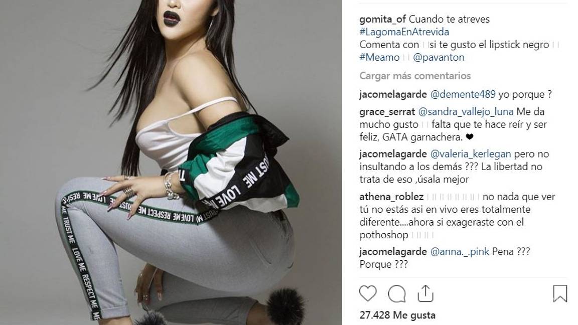$!Acusan a Gomita de haber 'hackeado' su cuenta de Instagram