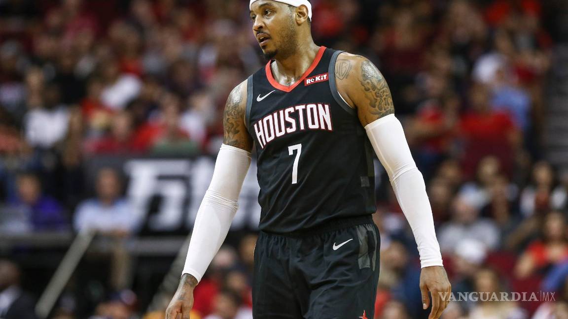 $!Los Rockets no aguantan más a 'Melo' y cortan relación con el alero