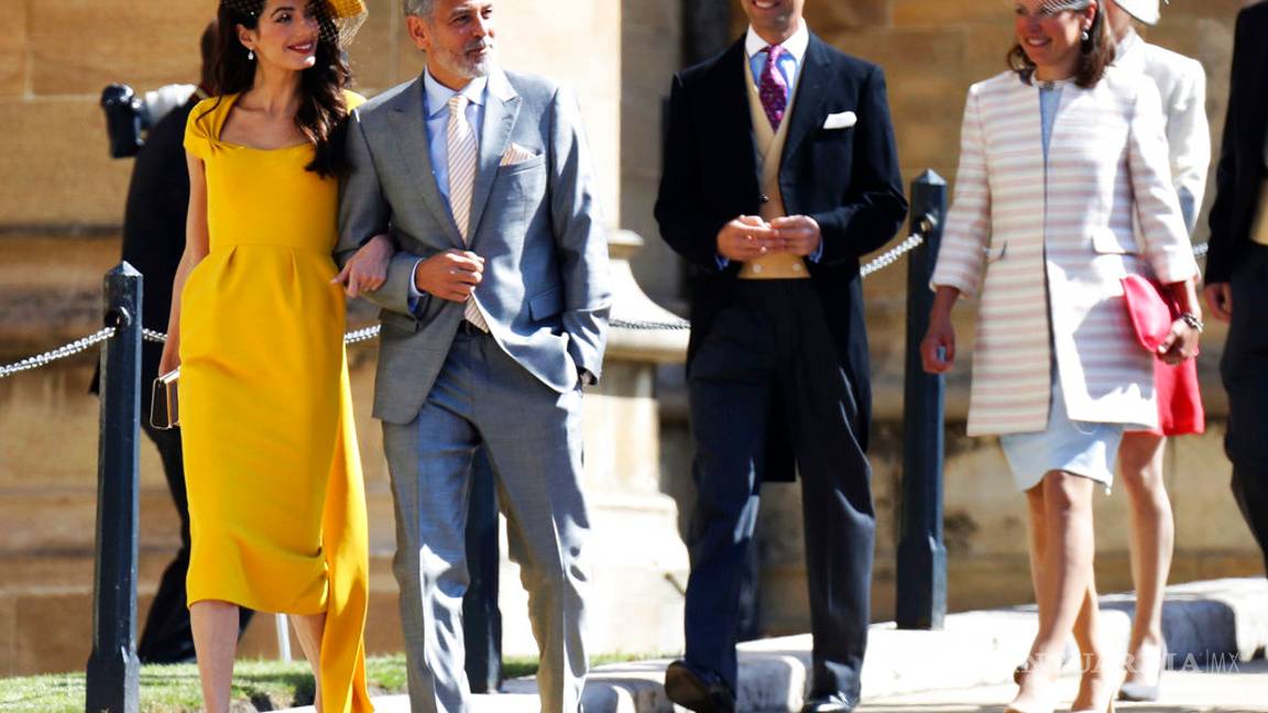 $!Amal Clooney, la mejor vestida de la Boda Real