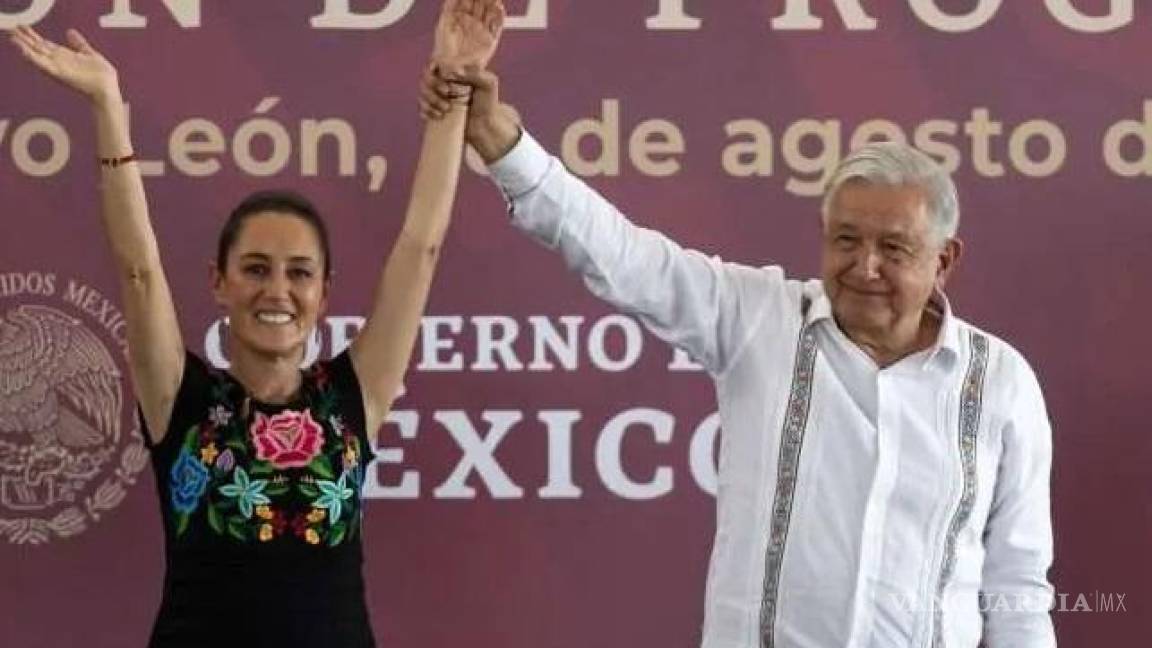 AMLO asegura que Sheinbaum será la mejor presidenta del mundo