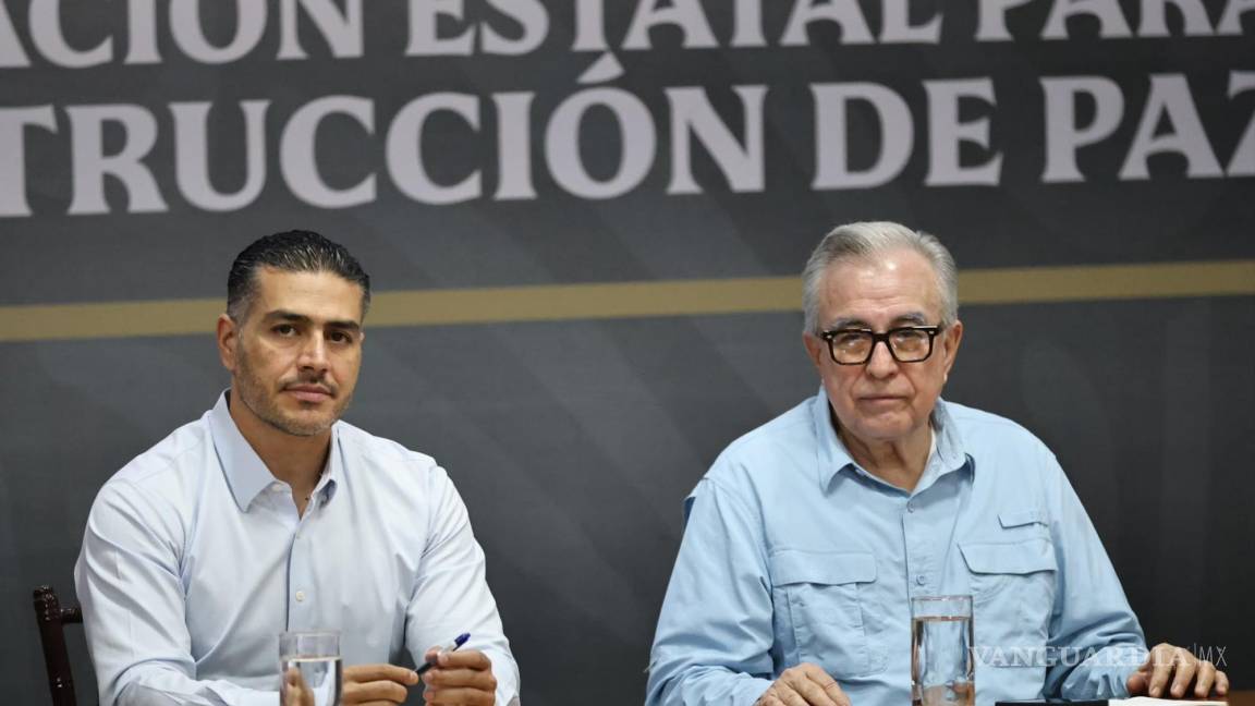 Revisa estrategia de seguridad Omar García Harfuch con Rubén Rocha Moya por violencia en Sinaloa