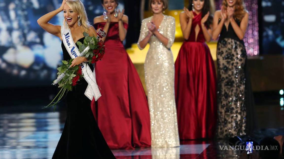 $!Nueva Miss America pide compromisos a Trump y Clinton