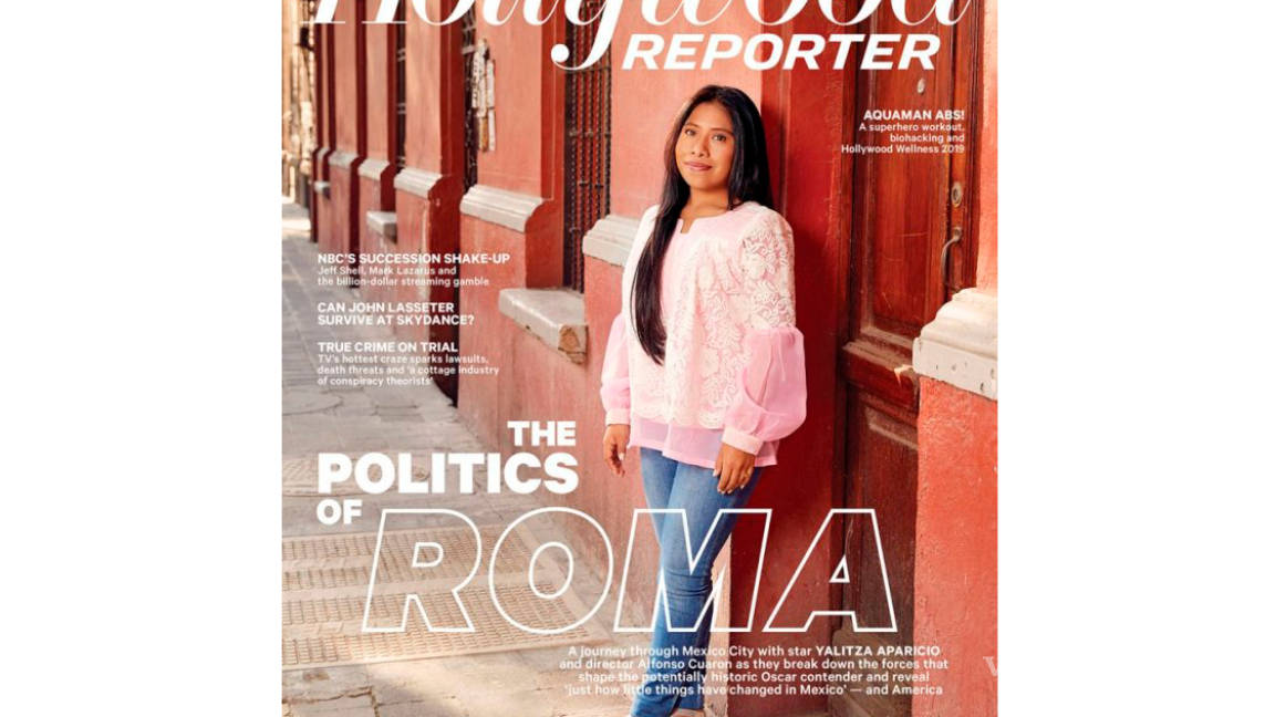 Yalitza Aparicio protagoniza portada de ‘The Hollywood Reporter’