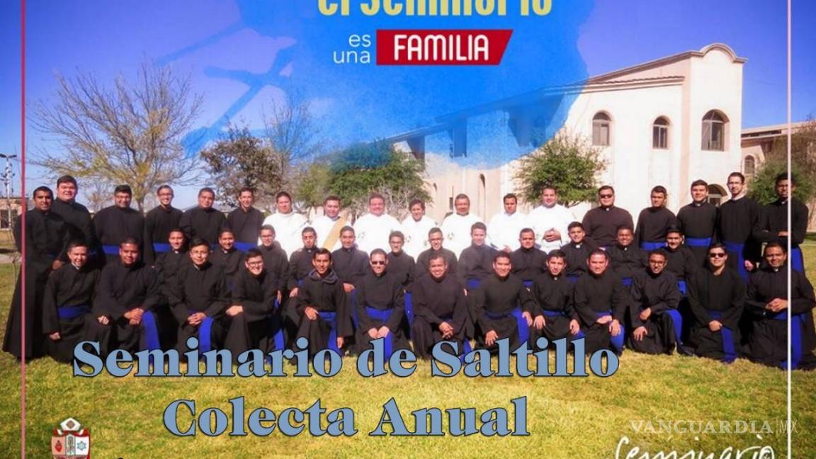 Seminario Diocesano de Saltillo realiza su colecta anual